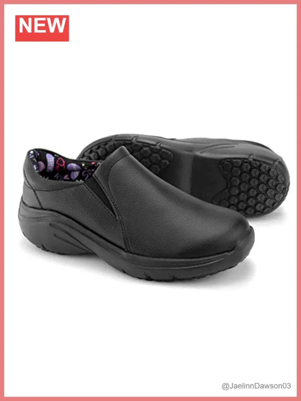 Slip-On Comfort Nursing Shoes Lightweight Slip-Resistant Work Shoes